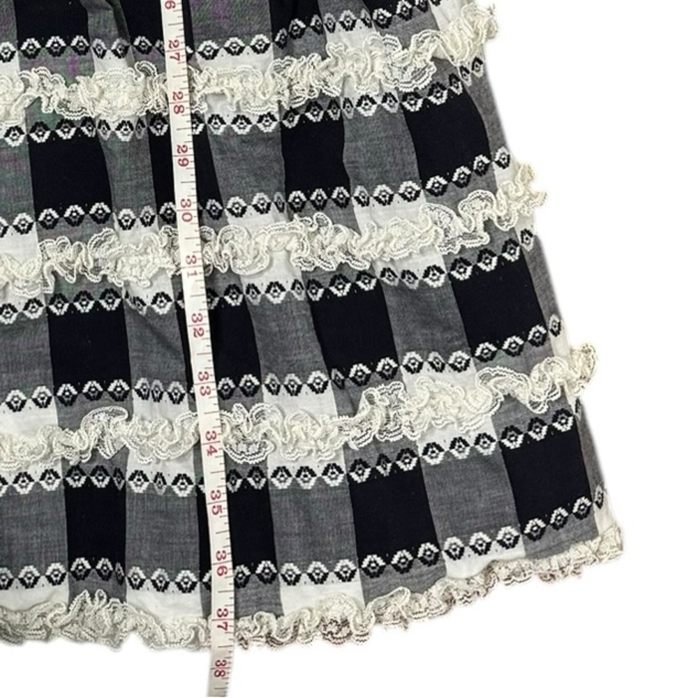 Vintage | 1950’s True Vintage Lou-Ette California Gigham Ruffle and Lace Dress - Picture 10 of 15